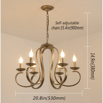 6-Light Chandelier