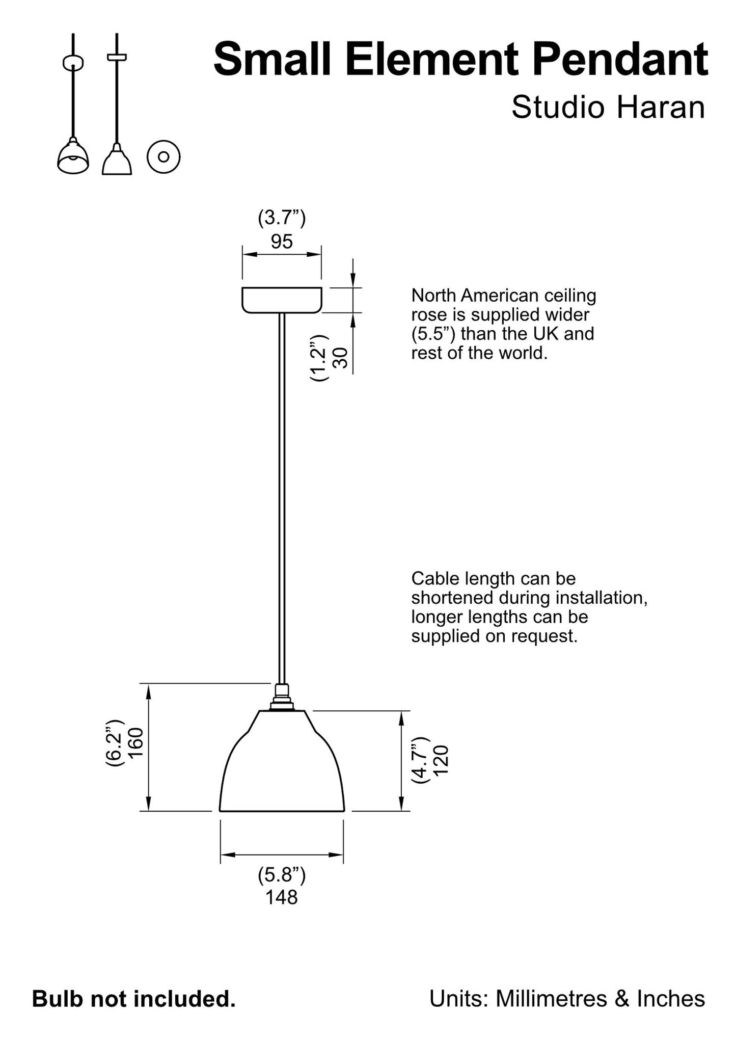 Element Pendant Light