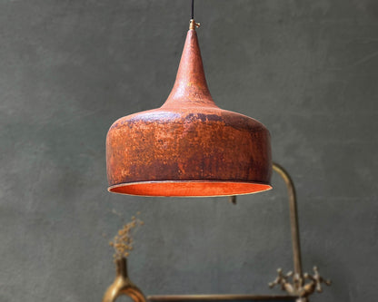 Vintage Copper Pendant Light